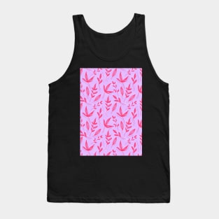 Pattern Pink Tank Top